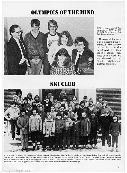 SKCS Yearbook 198470 South Kortright Central School Almedian