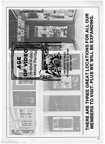 SKCS Yearbook 198482 South Kortright Central School Almedian