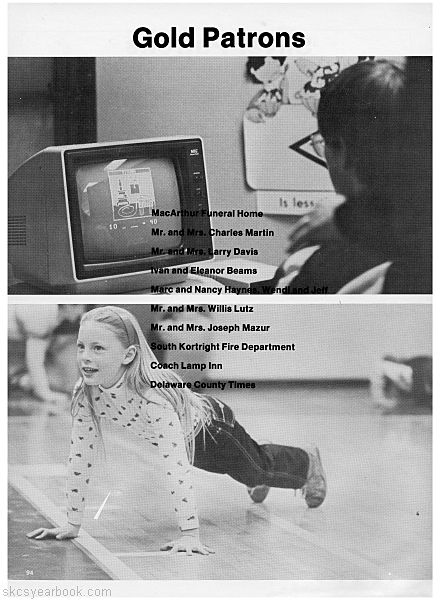 SKCS Yearbook 198494 South Kortright Central School Almedian